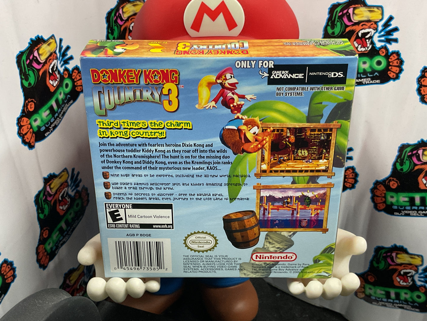 GBA Donkey Kong Country 3