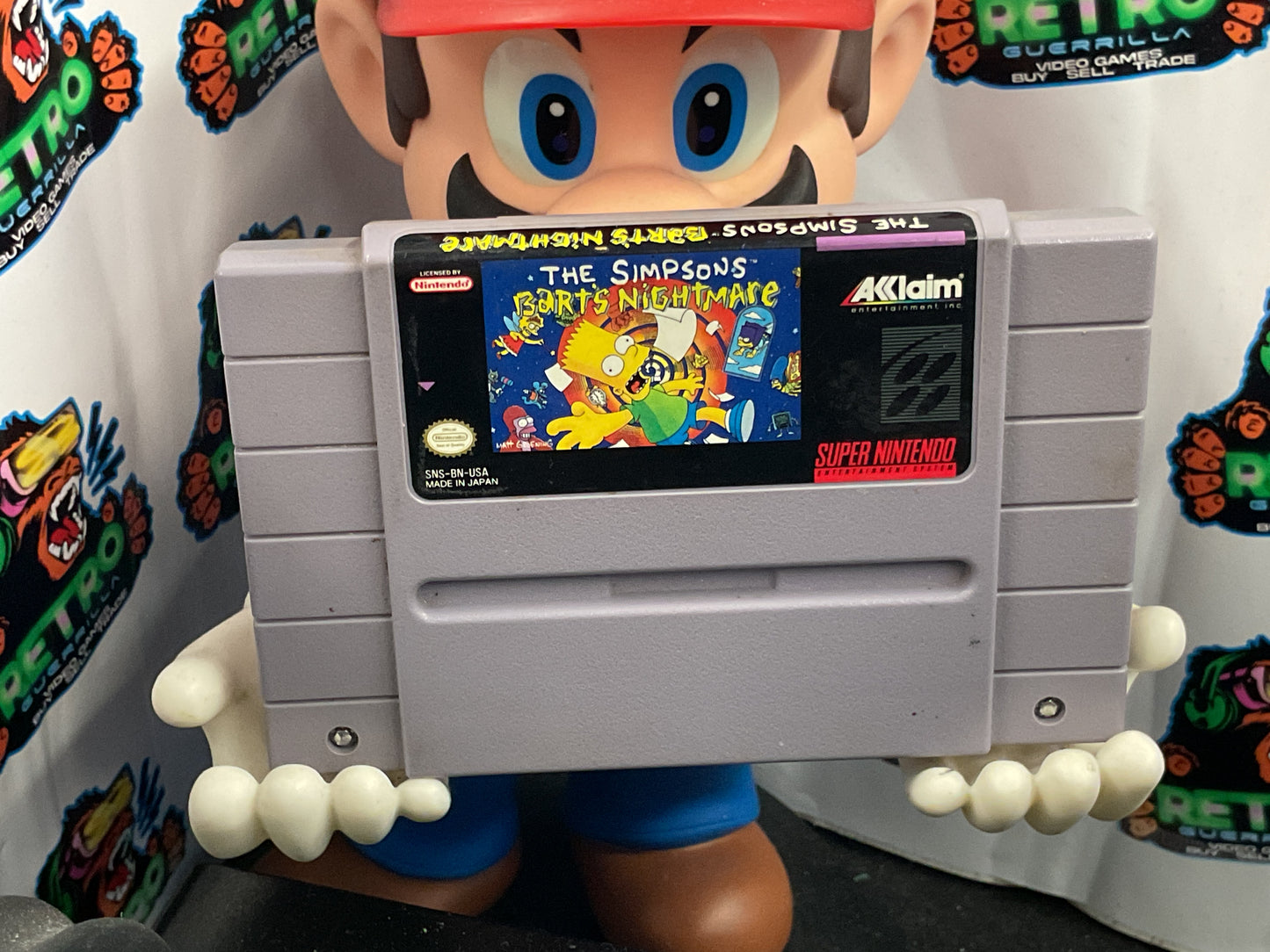 SNES The Simpsons: Bart’s Nightmare