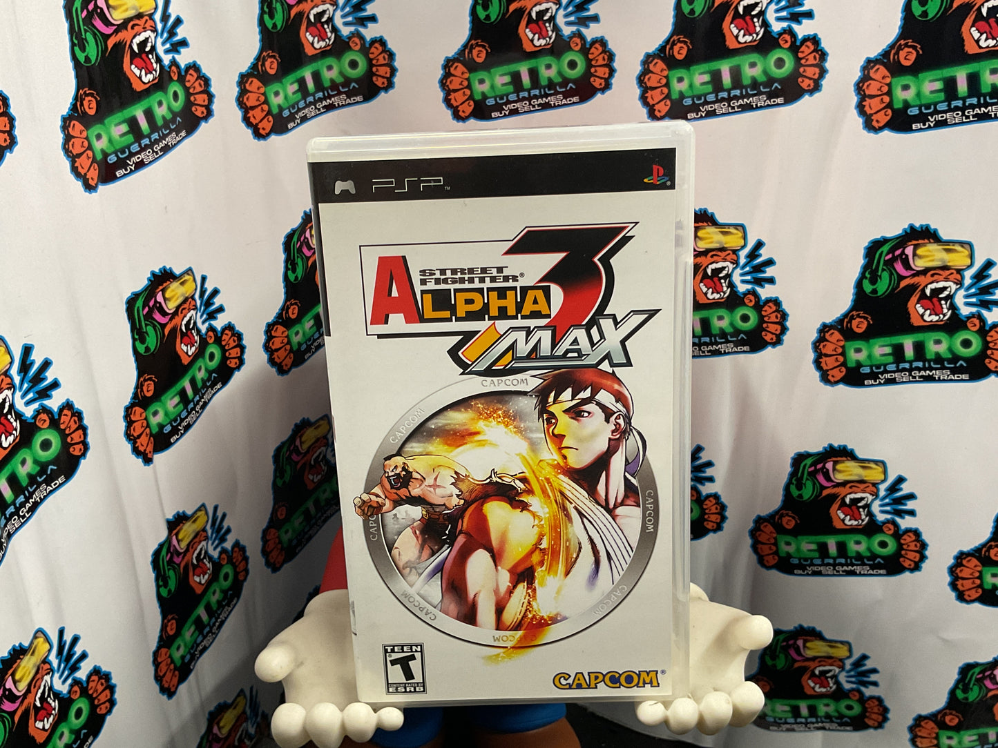PSP Street Fighter Alpha Max 3