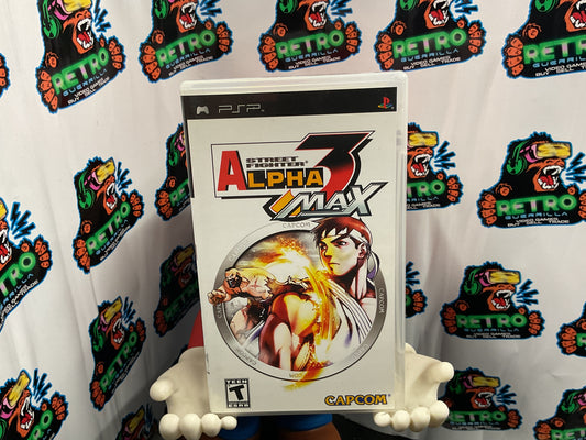 PSP Street Fighter Alpha Max 3