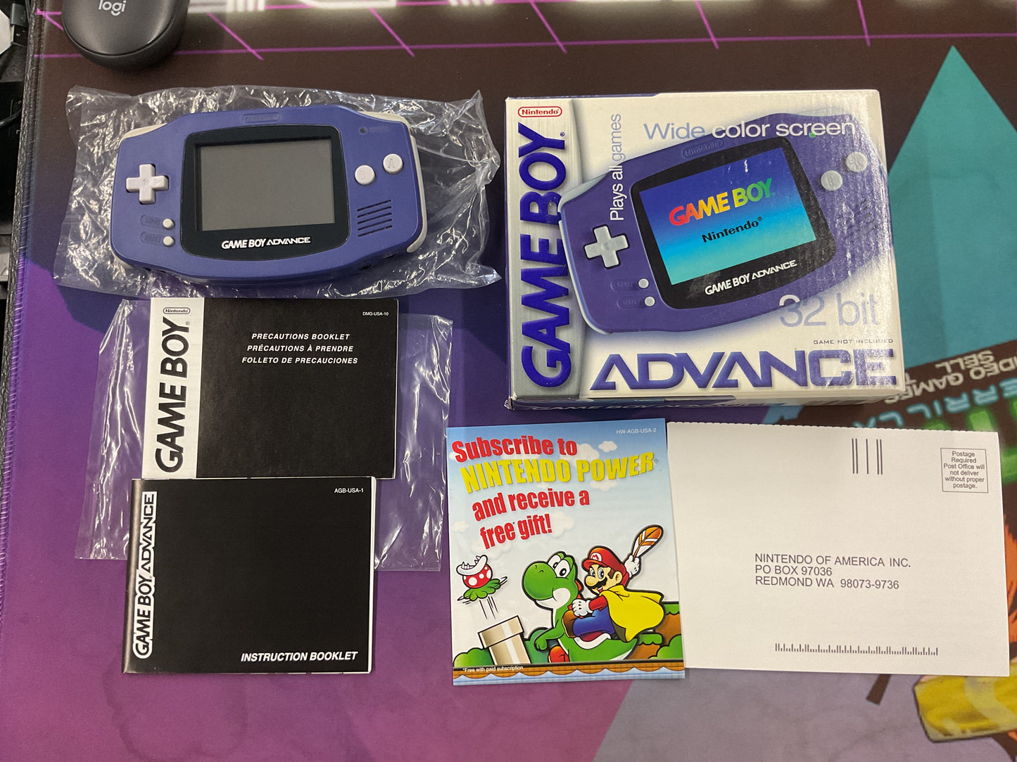 Nintendo GameBoy Advance Console