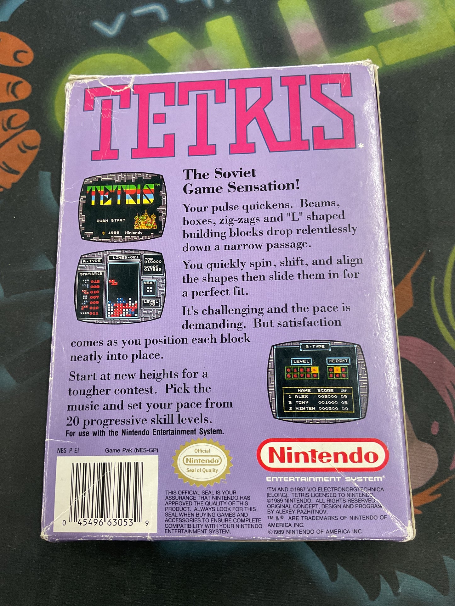 NES Tetris