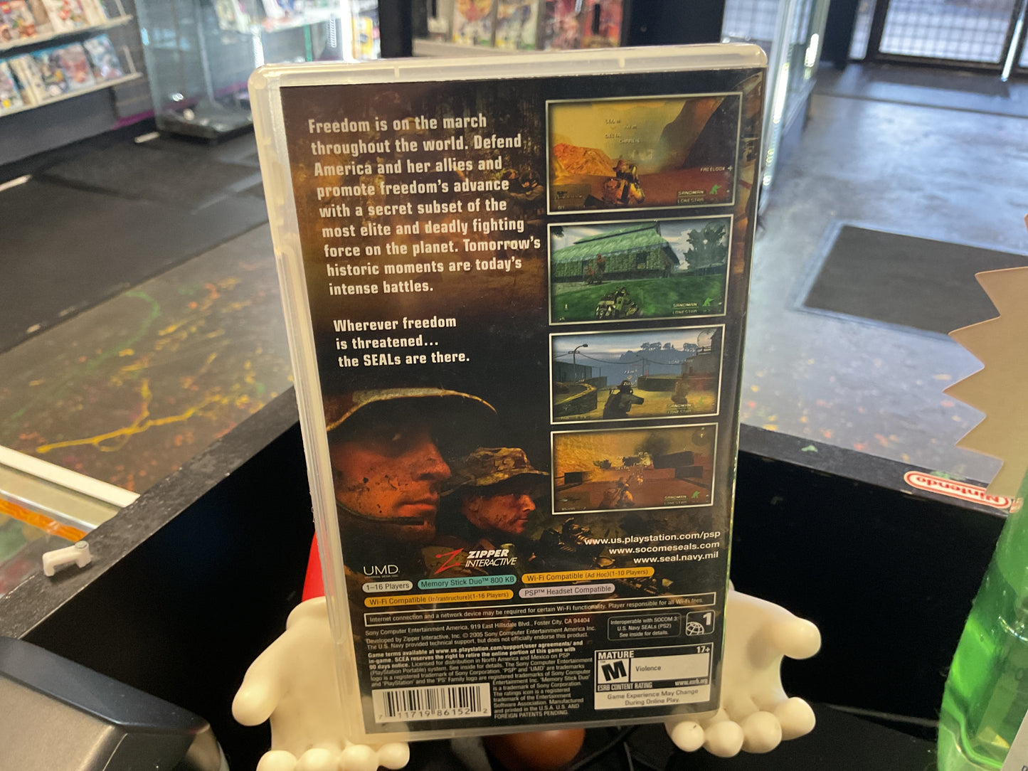 PSP SOCOM U.S. Navy Seals: Fireteam Bravo