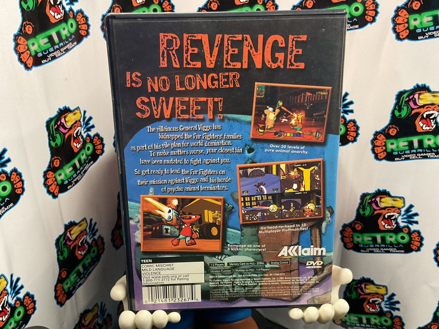 Ps2 Fur Fighters Viggo’s Revenge