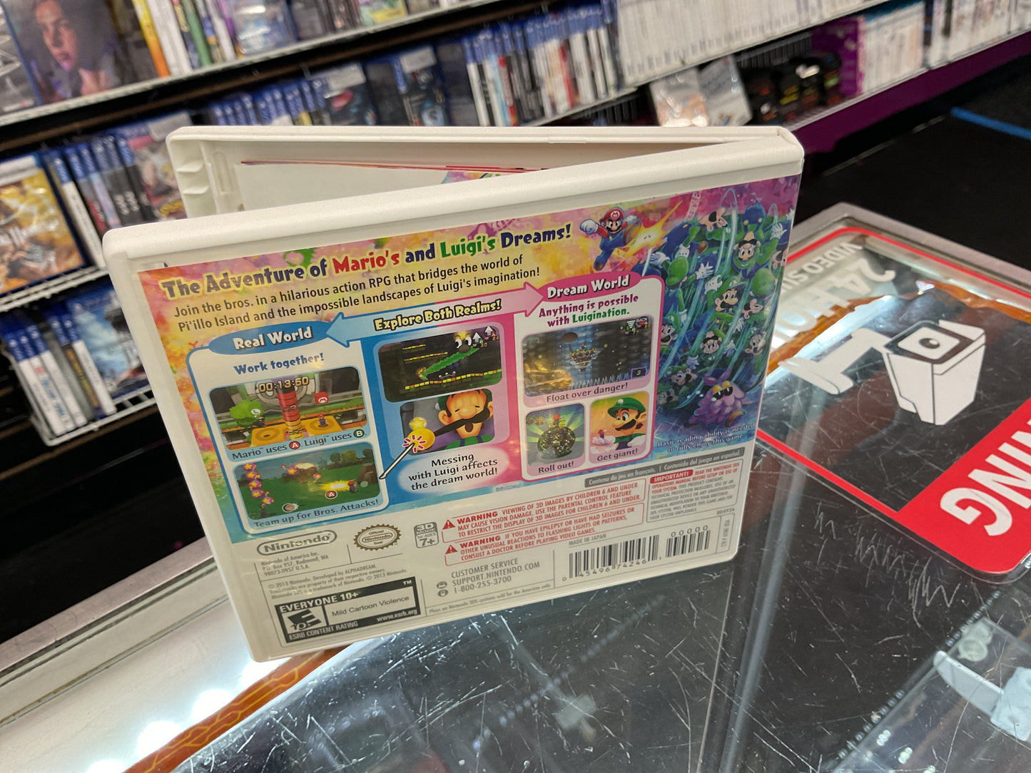 3DS Mario & Luigi Dream Team