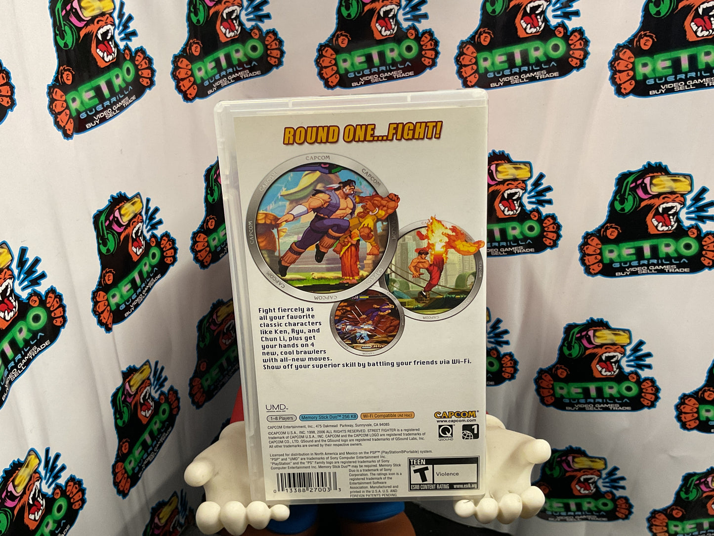 PSP Street Fighter Alpha Max 3