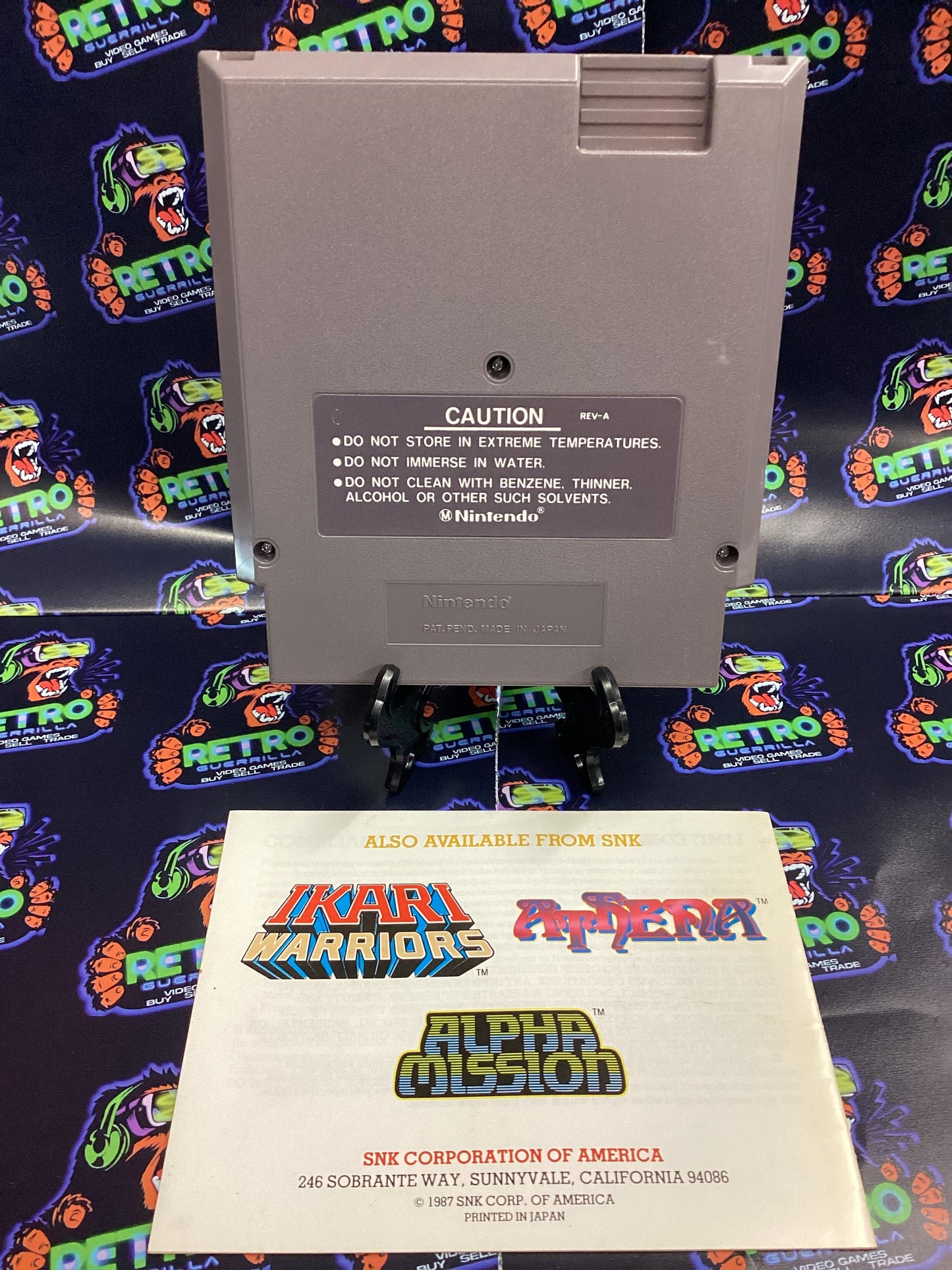NES Ikari Warriors 2 Victory Road