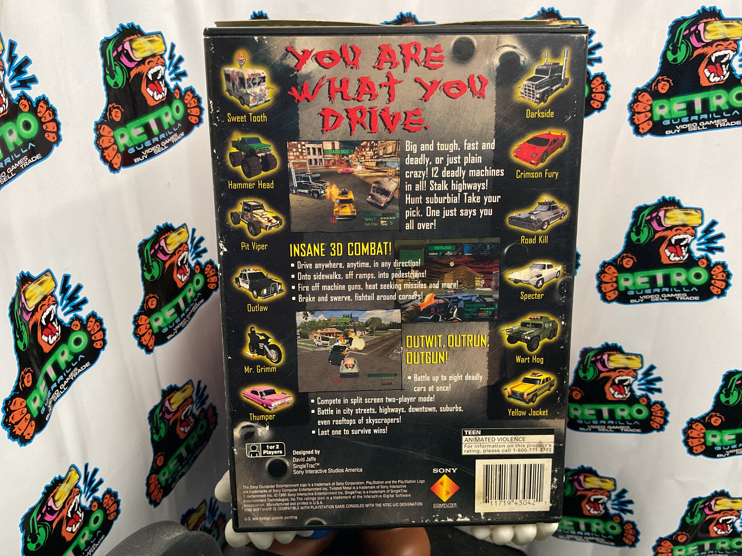 PS1 Twisted Metal (Long Box)