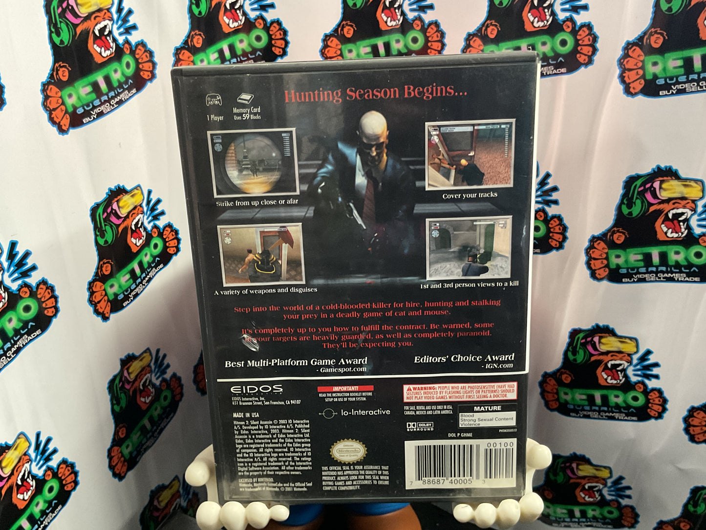 Gamecube Hitman 2