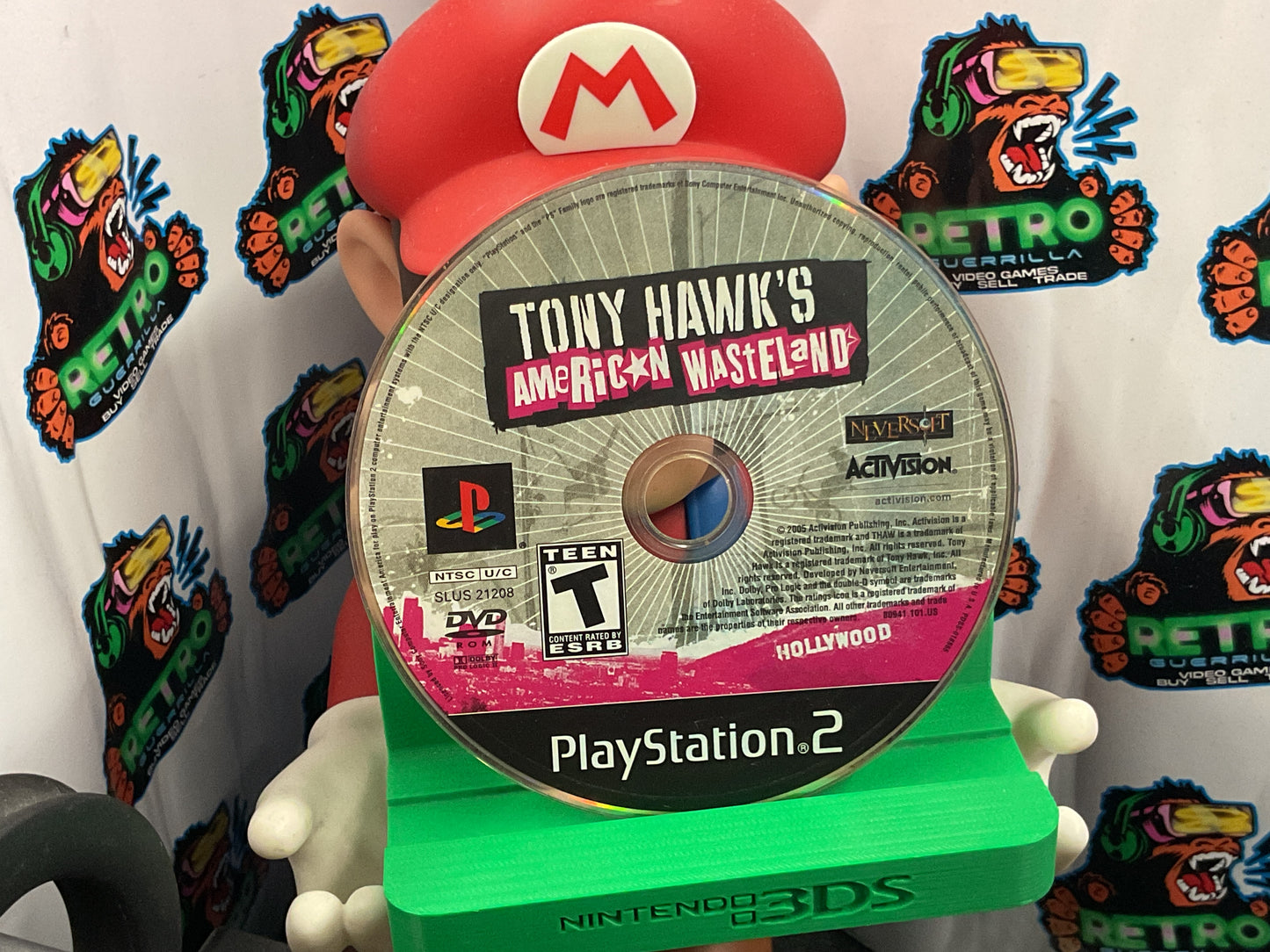 PS2 Tony Hawk’s American Wasteland
