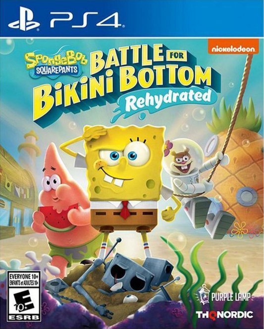 PS4 Spongebob Squarepants: Battle For Bikini Bottom Rehydrated