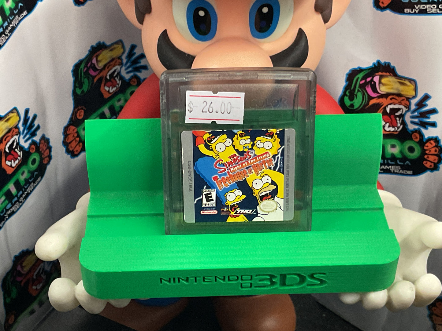 GBC The Simpsons Night of the Living Treehouse of Horror