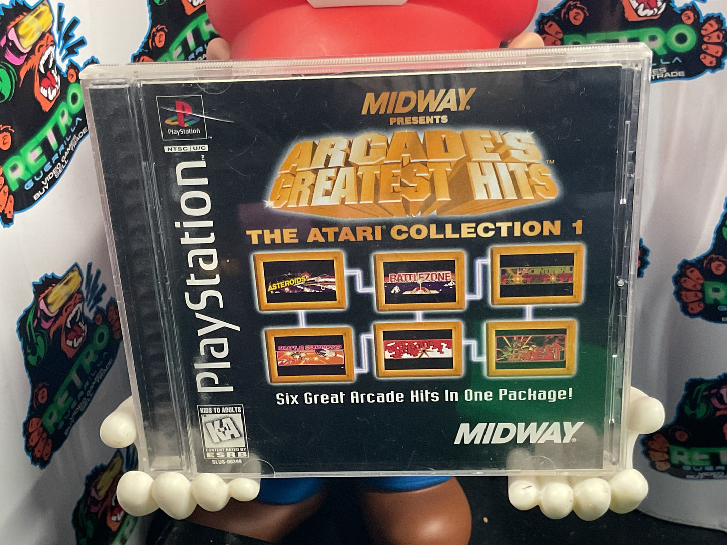 PS1 Midway Arcade’s Greatest Hits / The Atari Collection 1