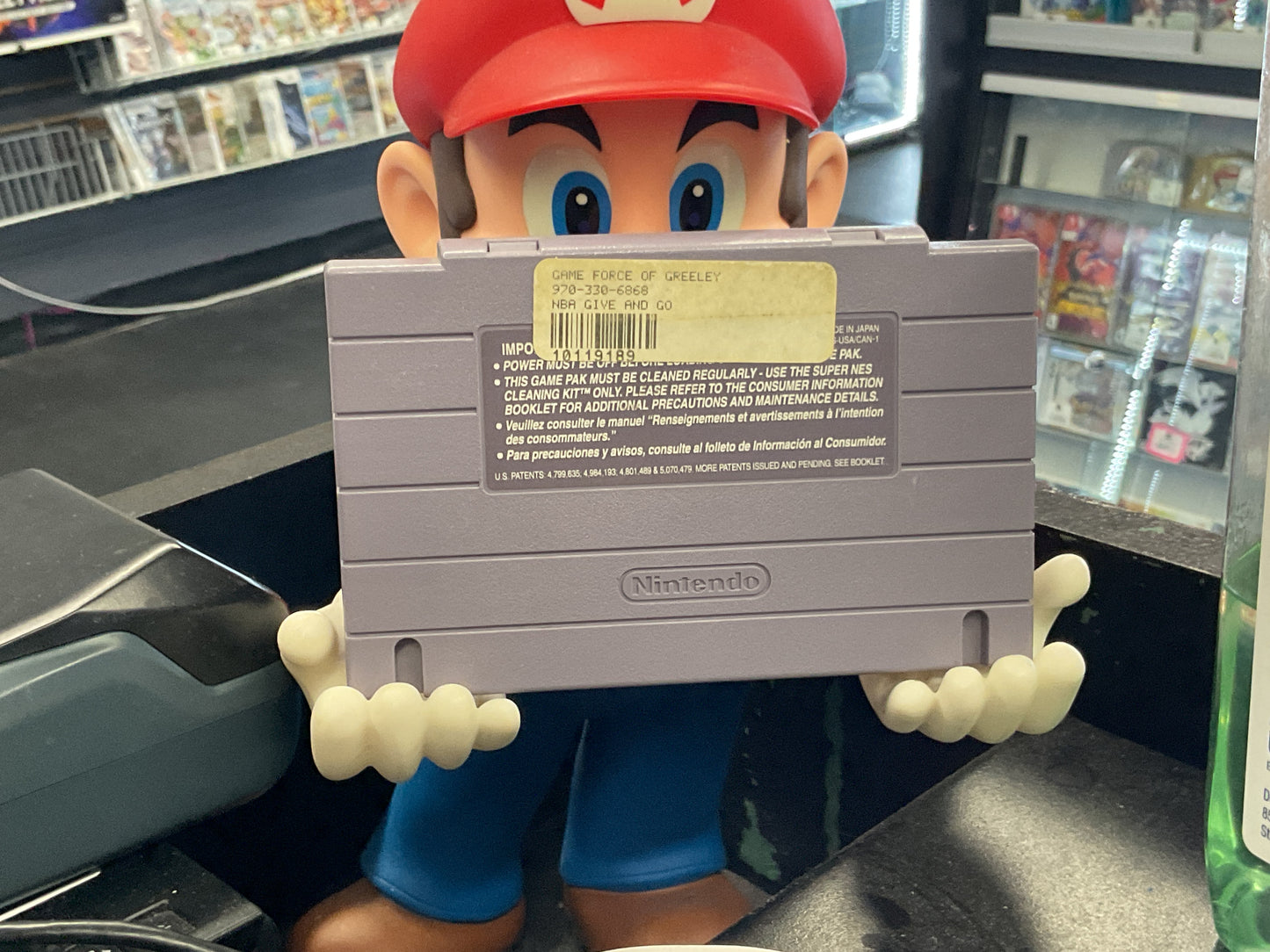 SNES NBA Give N Go