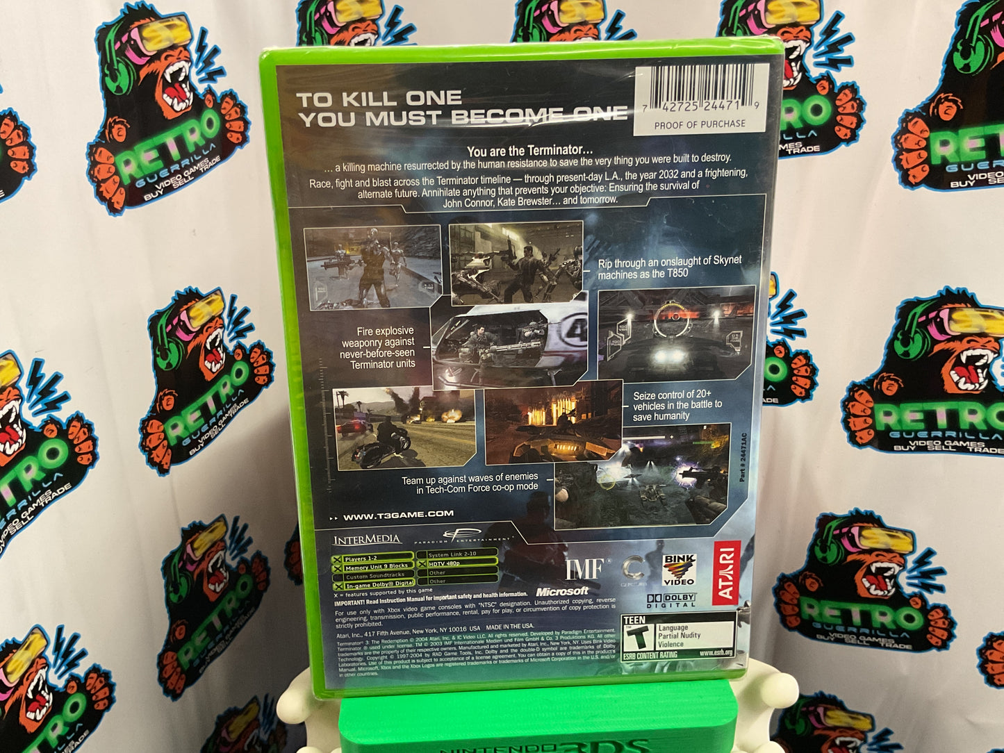 Xbox Terminator 3 Redemption