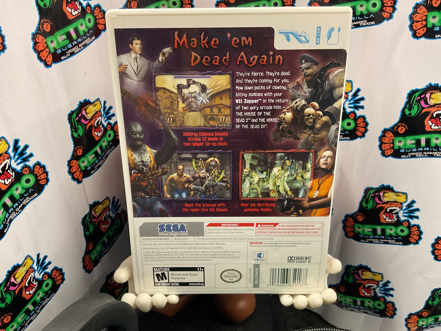 Wii The House of the Dead 2 & 3 Return