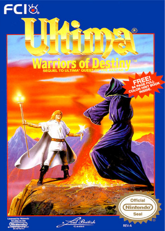 NES Ultima: Warriors of Destiny