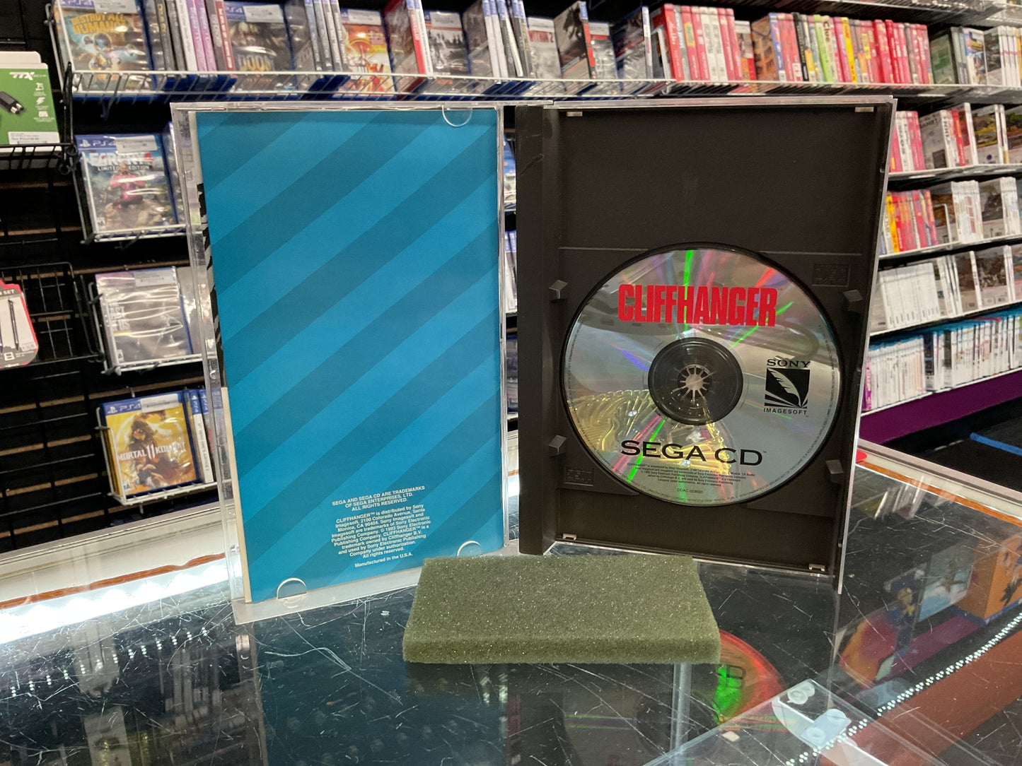 SEGA CD Cliffhanger