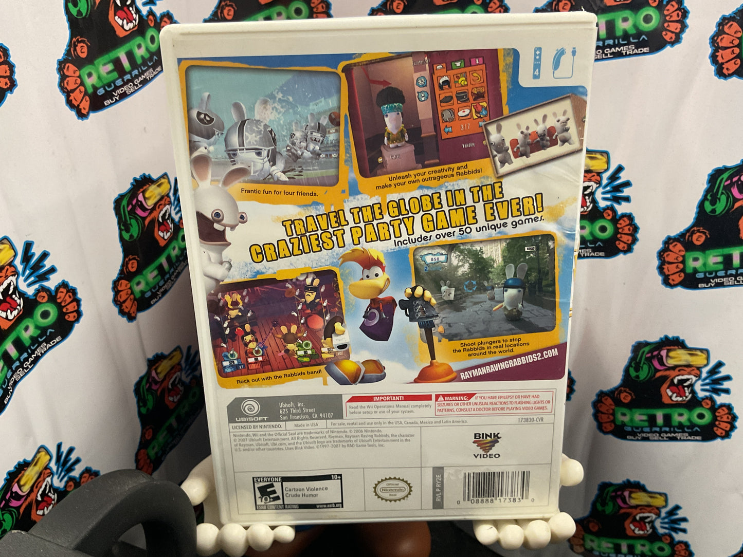 Wii Rayman: Raving Rabbids 2