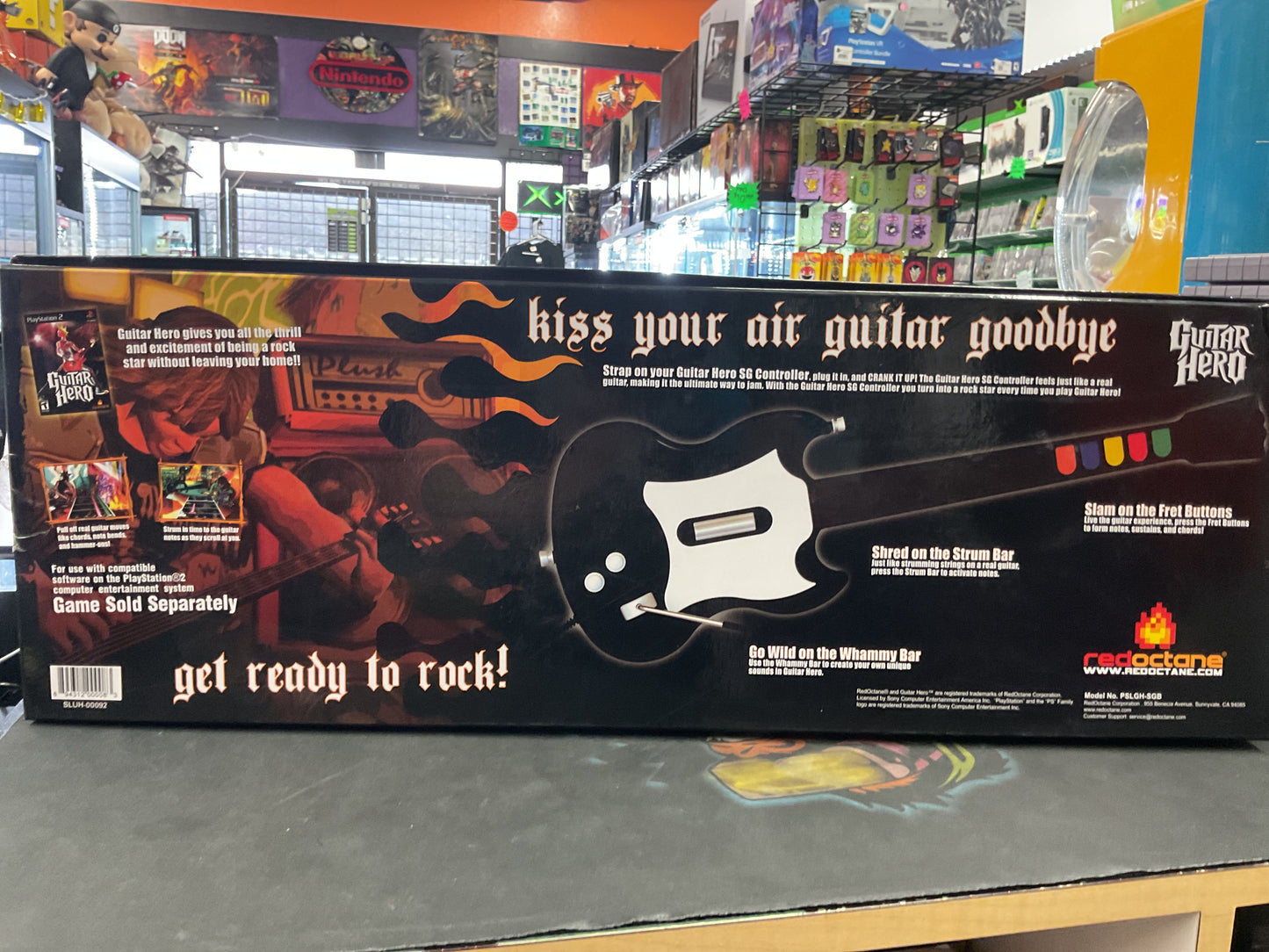 PS2 Guitar Hero Gibson SG Controller