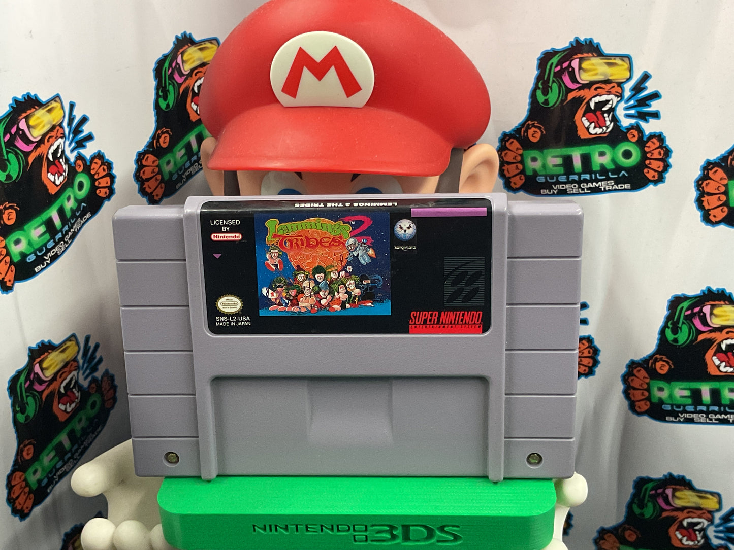 SNES Lemmings 2 The Tribes