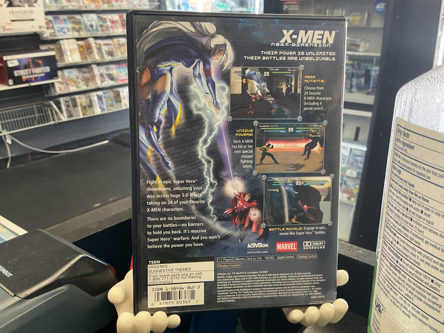 PS2 X-Men Next Dimension
