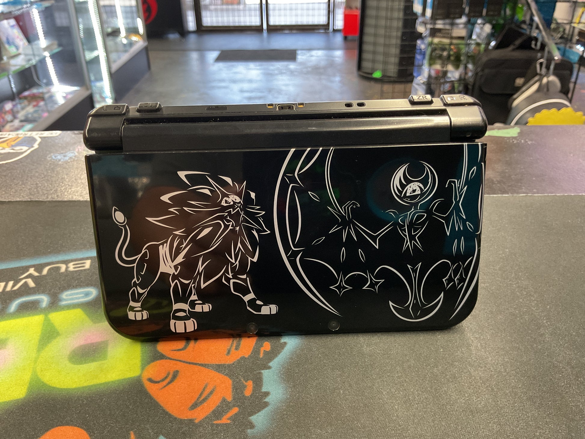 Game Console Nintendo 3ds Xl Solgaleo Lunala Black Edition Pokemon