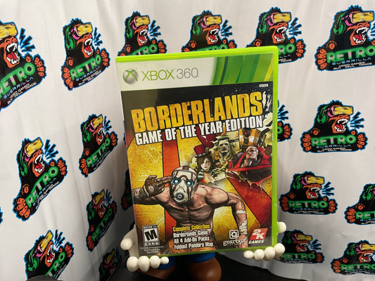 Xbox 360 Borderlands Game of the Year Edition