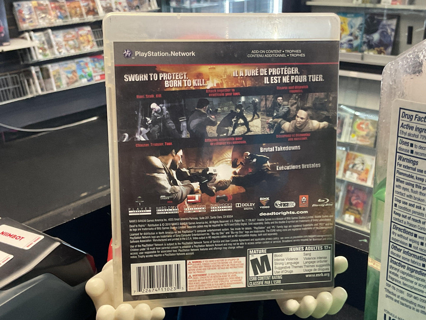 PS3 Dead To Rights Retribution