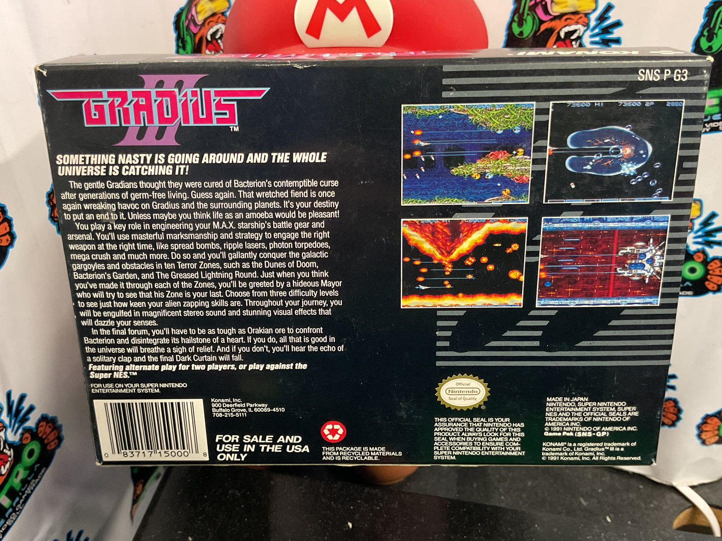 SNES Gradius 3