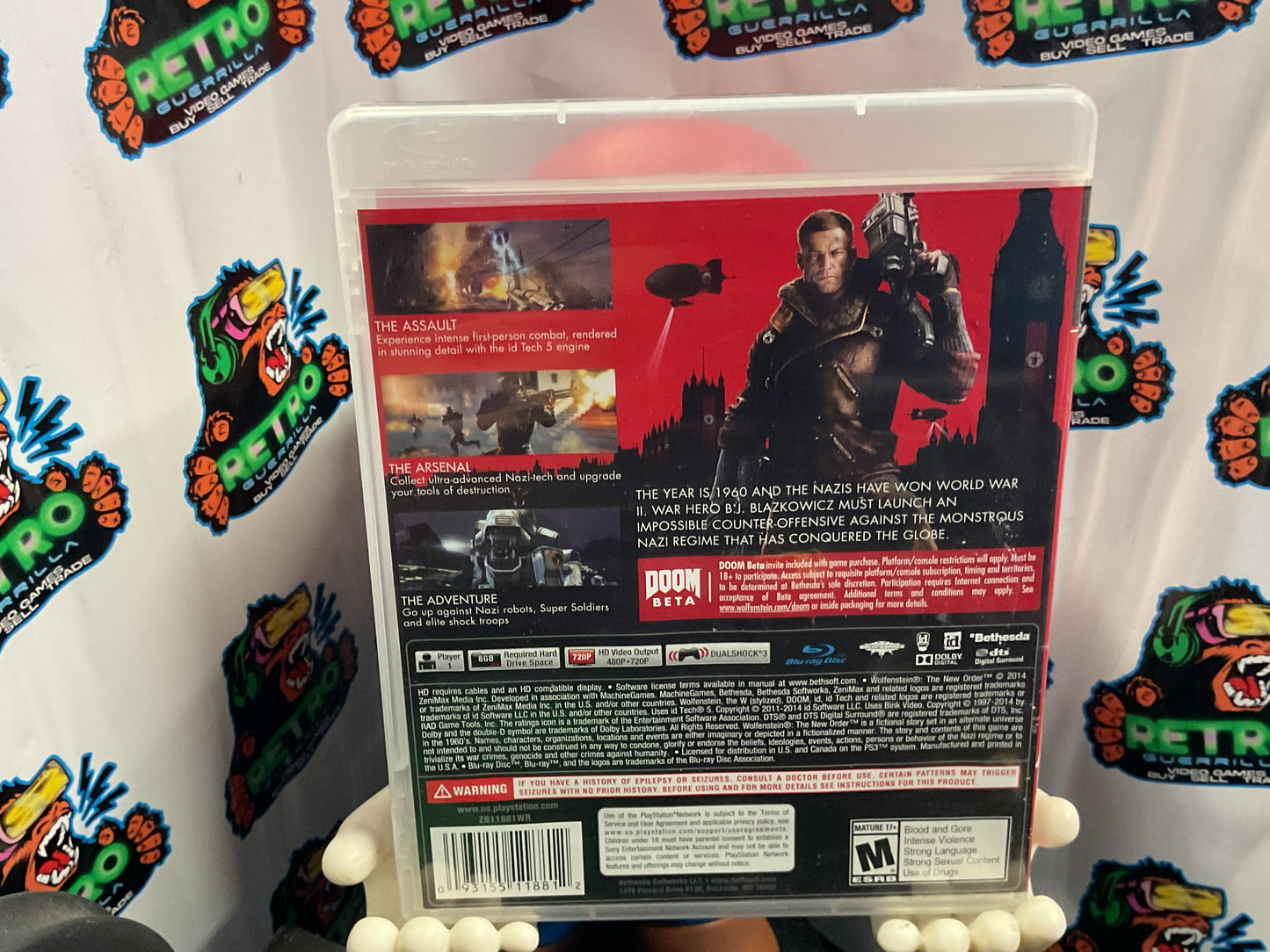 PS3 Wolfenstein The New Order