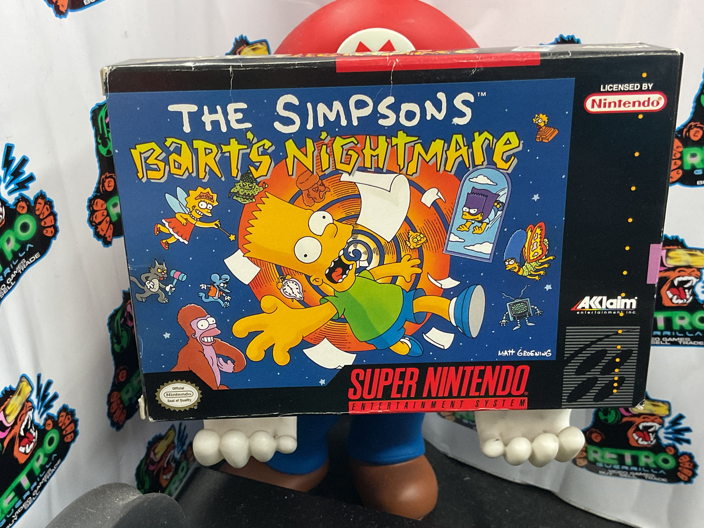 SNES The Simpsons: Bart’s Nightmare
