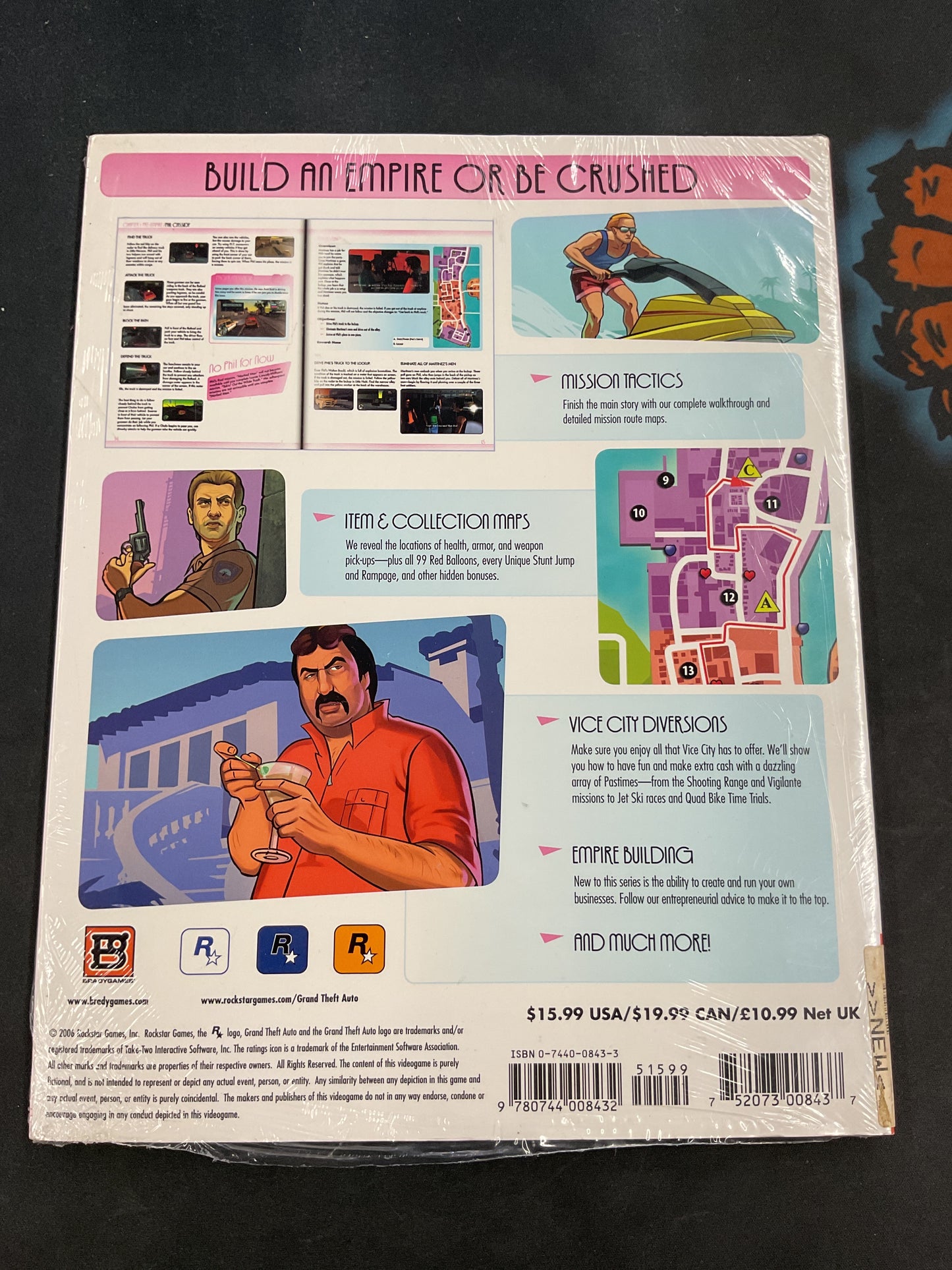 Grand Theft Auto Vice City Stories Brady Games Guide