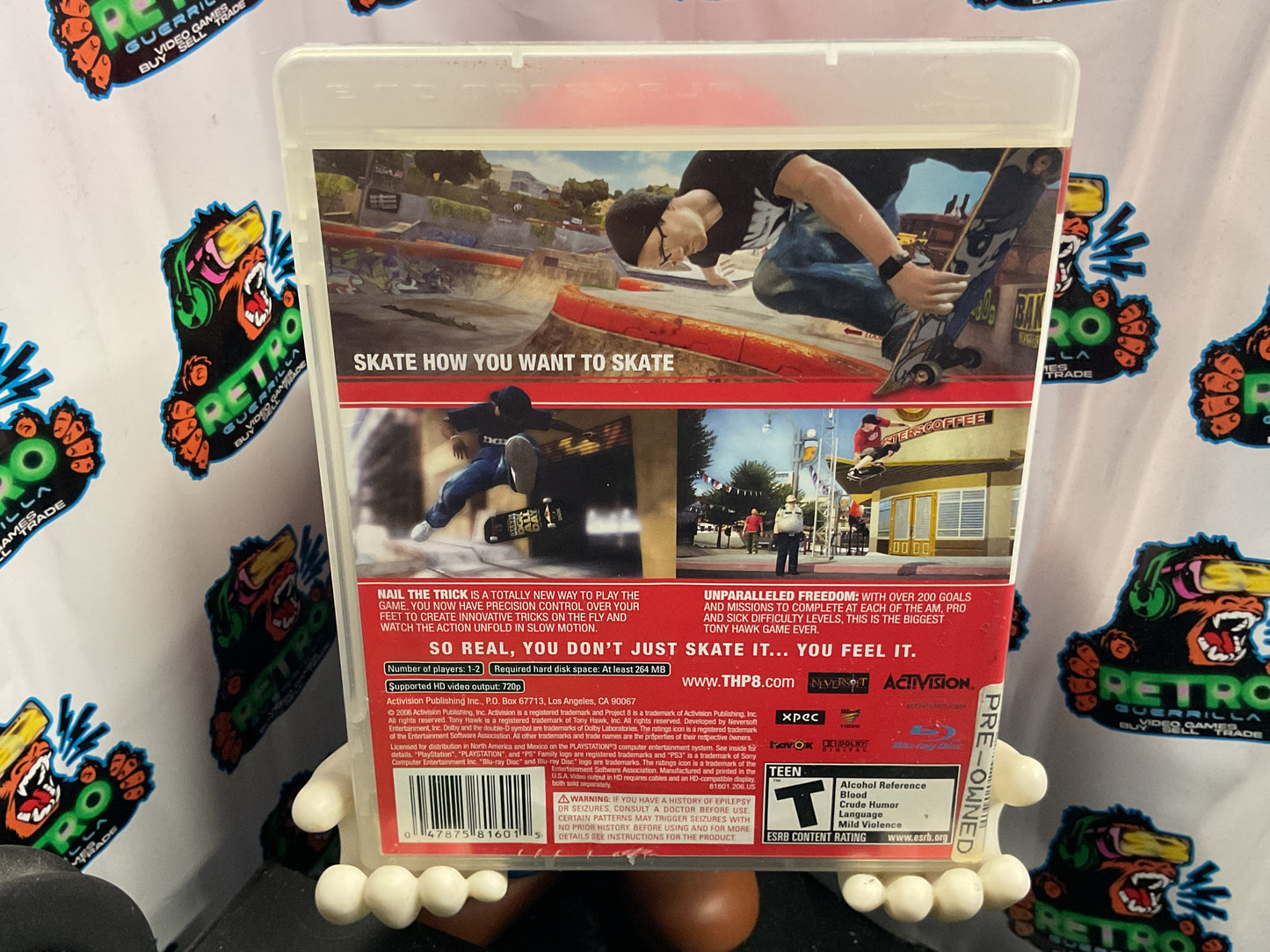 PS3 Tony Hawk’s Project 8