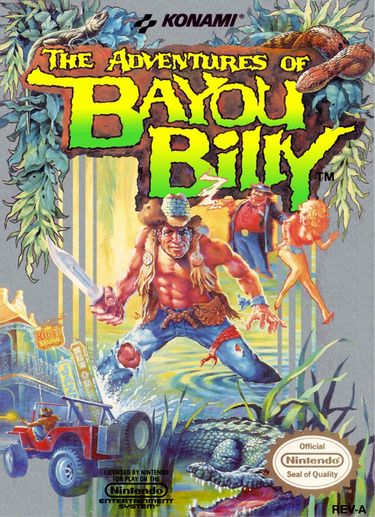 NES The Adventures of Bayou Billy