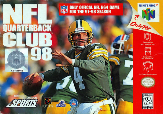 N64 NFL Quarterback Club 98