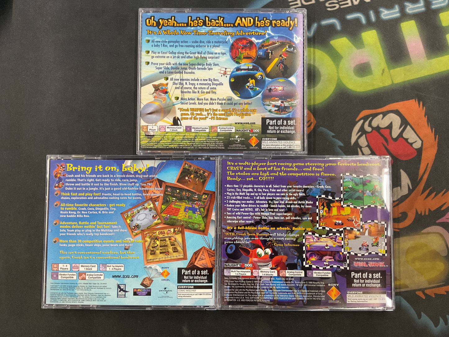 Ps1 Crash Bandicoot Collector’s Edition