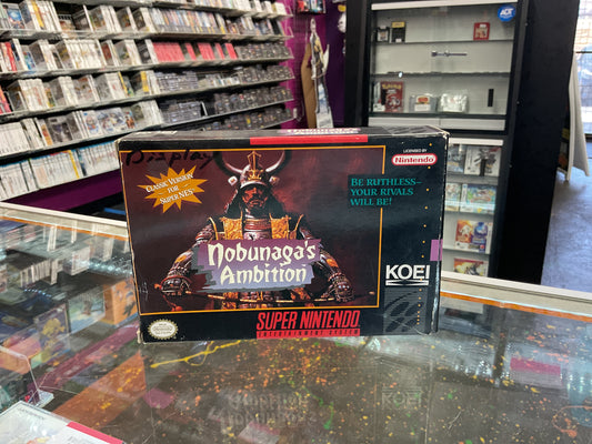 SNES Nobunaga’s Ambition