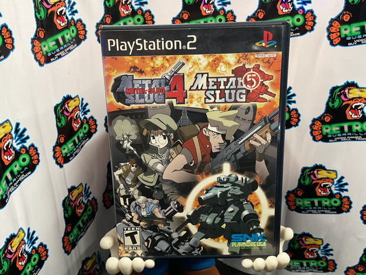 PS2 Metal Slug 4 & 5