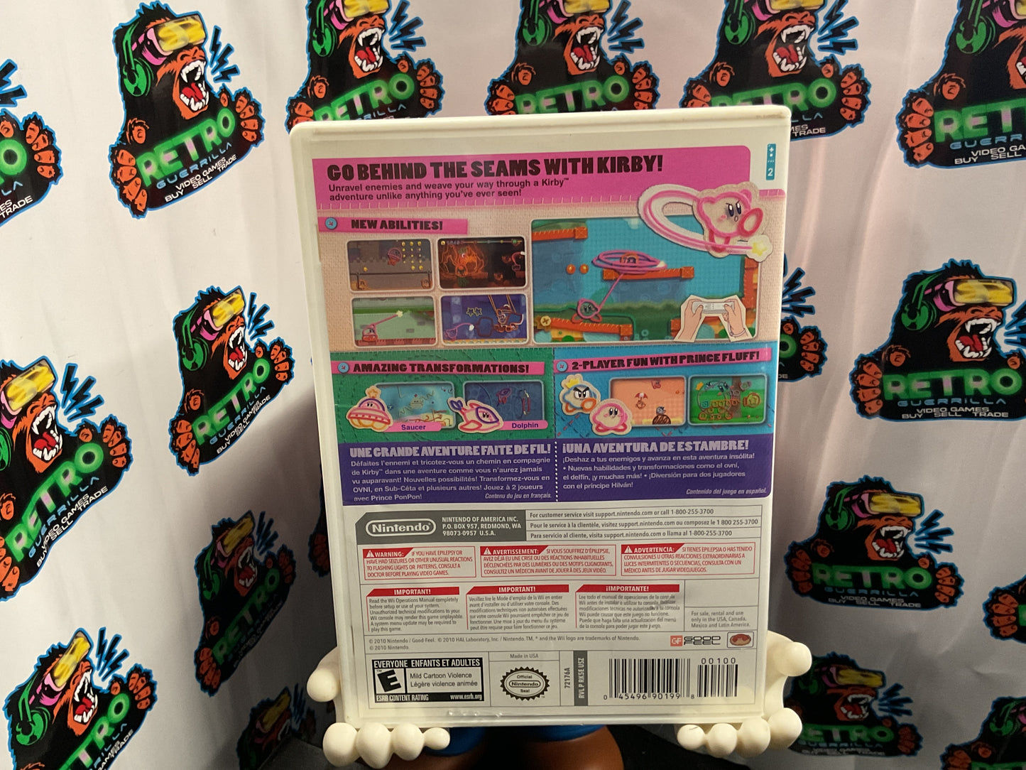 Wii Kirby’s Epic Yarn