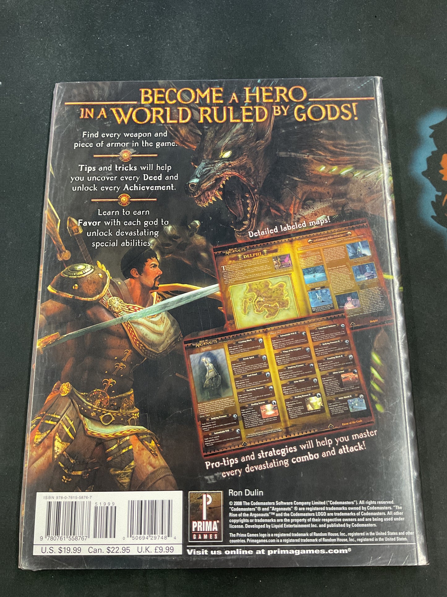 Rise of the Argonauts Prima Game Guide