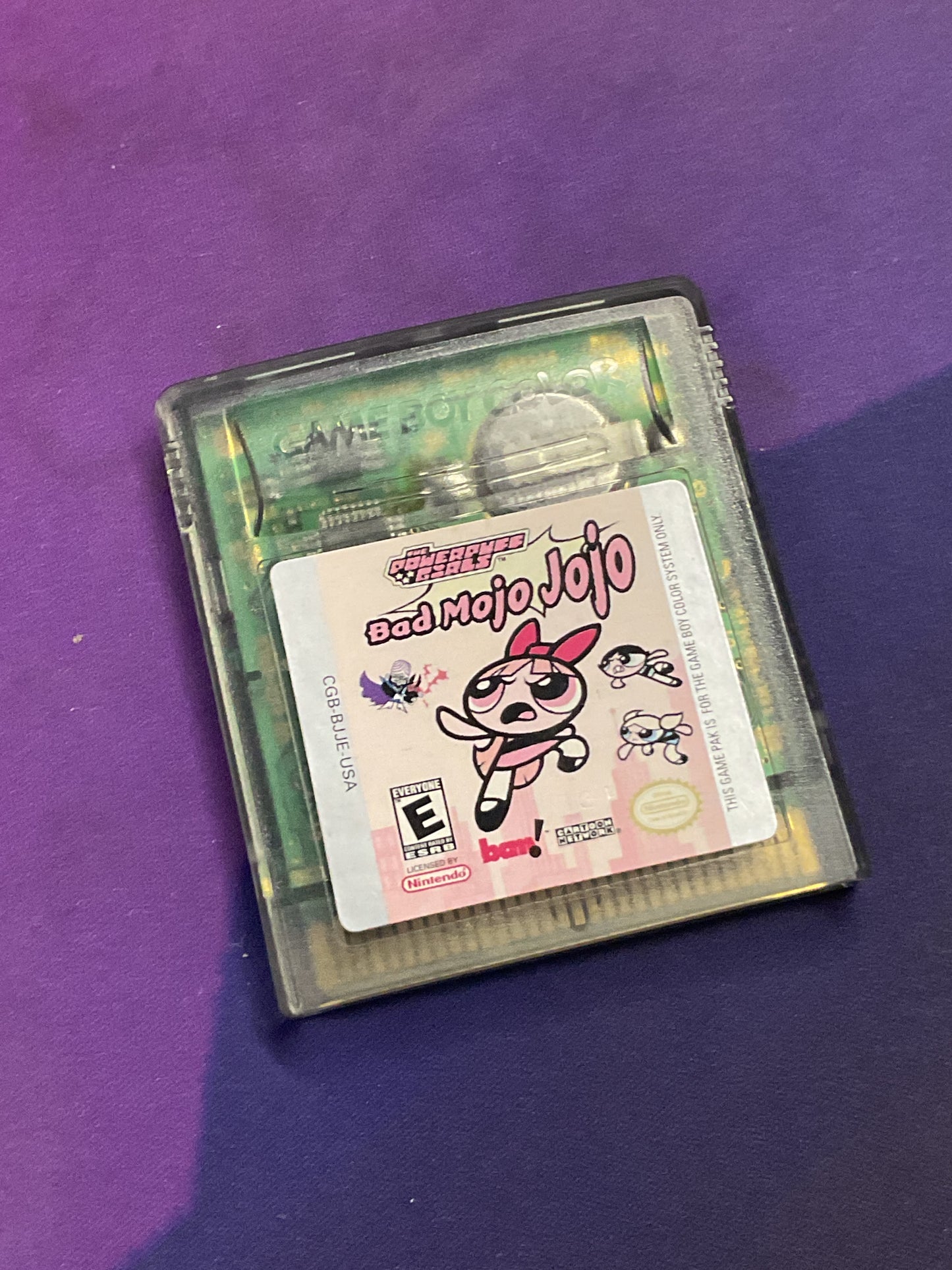GBC The Powerpuff Girls Bad Mojo Jojo