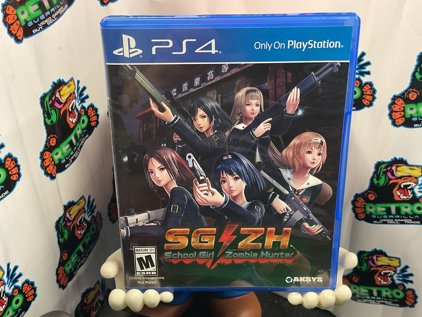 PS4 School Girl Zombie Hunter