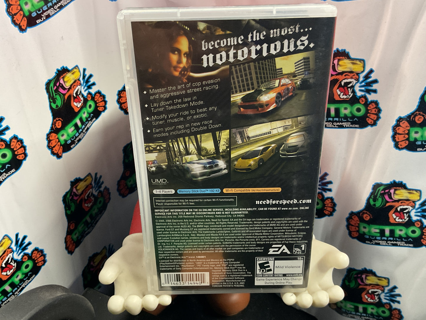 PSP Need For Speed: Most Wanted 5-1-0