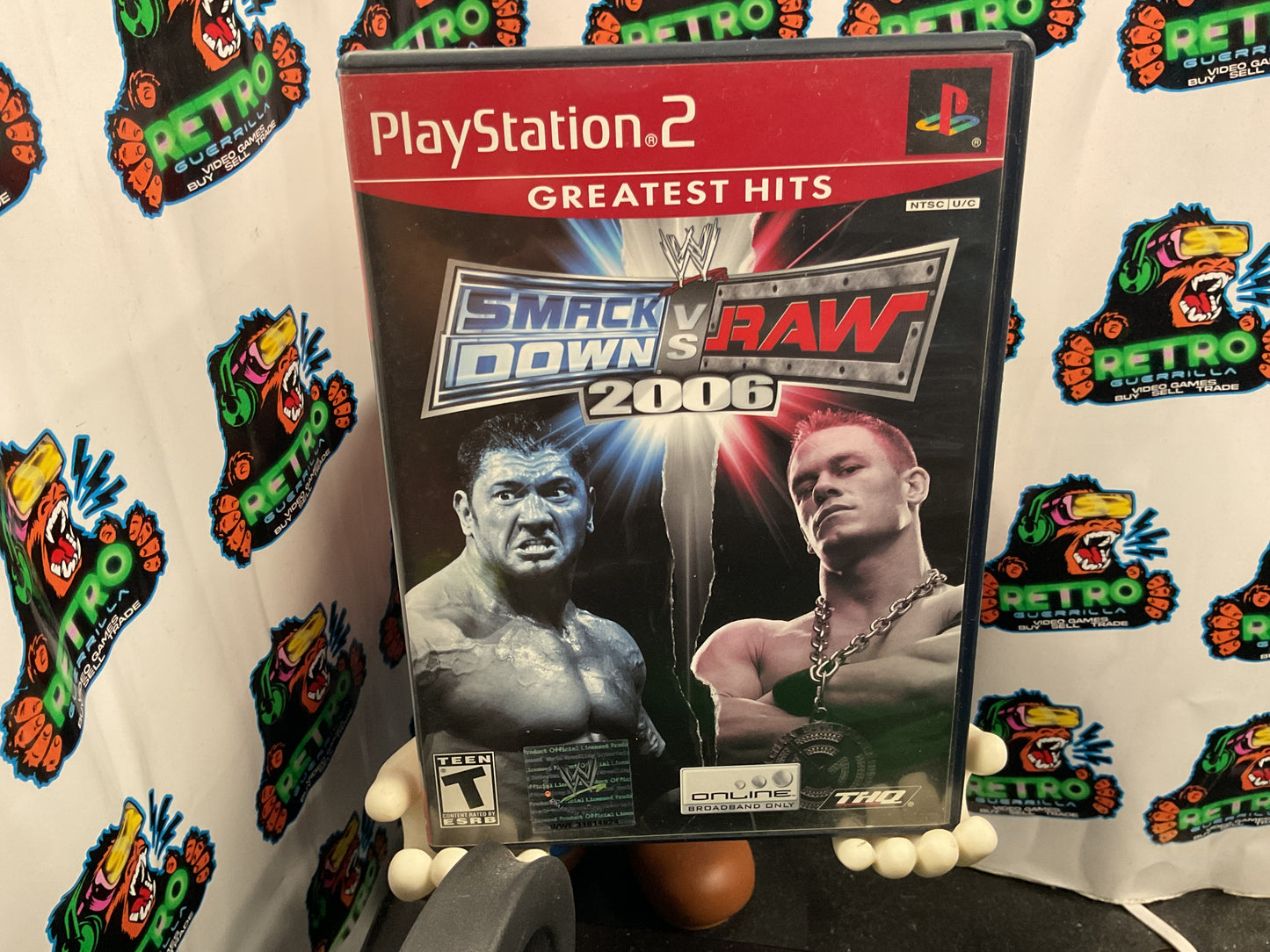 PS2 WWE Smackdown! VS Raw 2006
