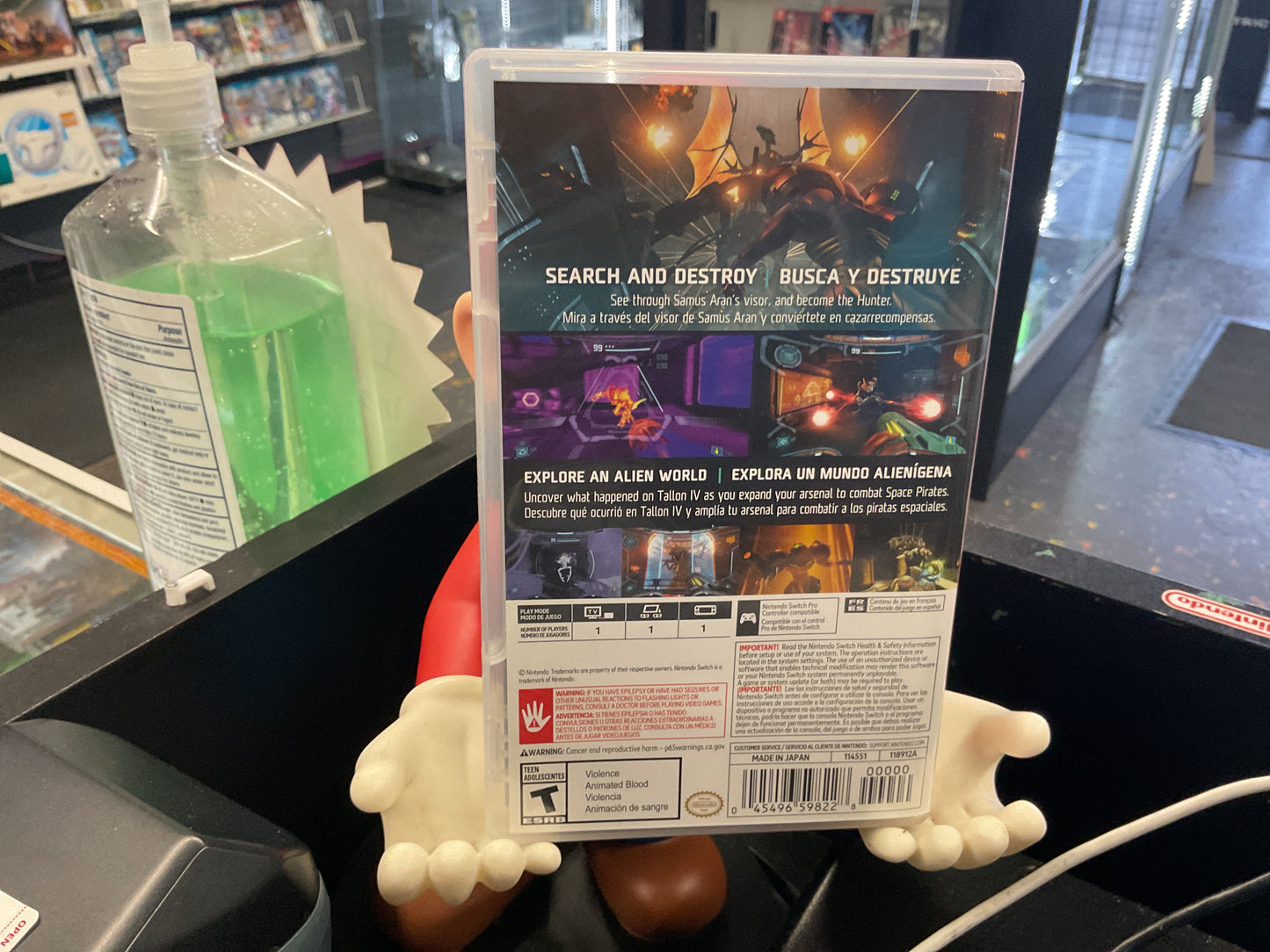 Switch Metroid Prime Remastered