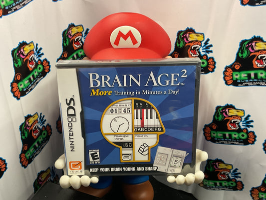 Nintendo DS Brain Age 2 *SEALED*