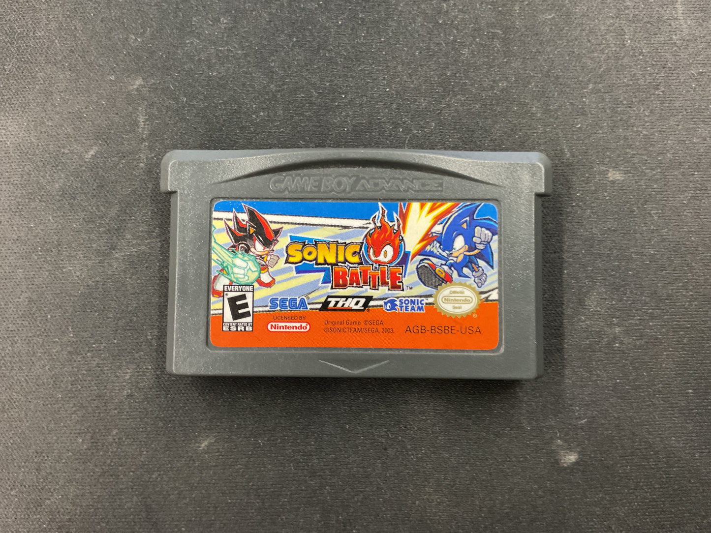 GBA Sonic Battle