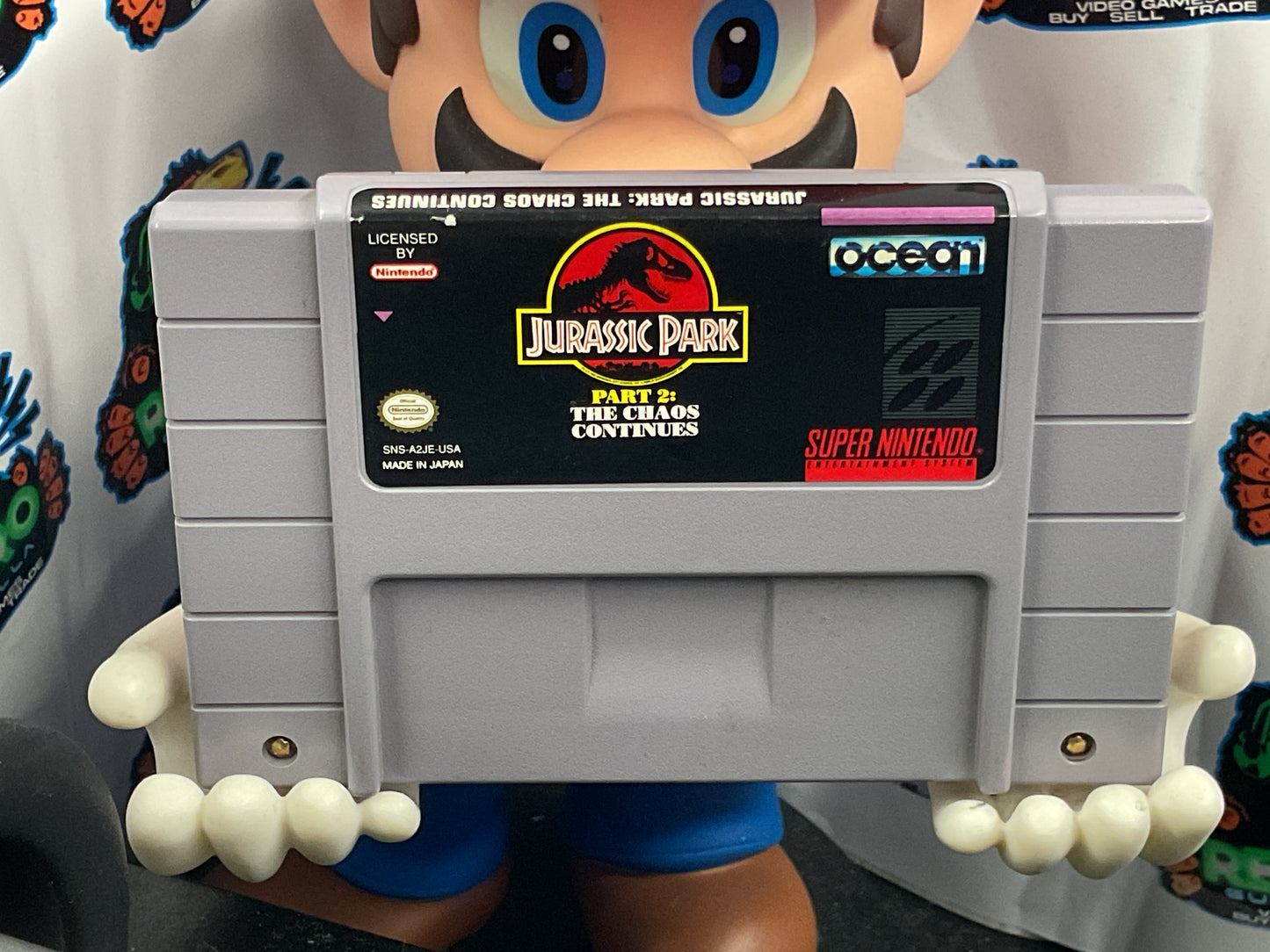 SNES Jurassic Park Part 2: The Chaos Continues