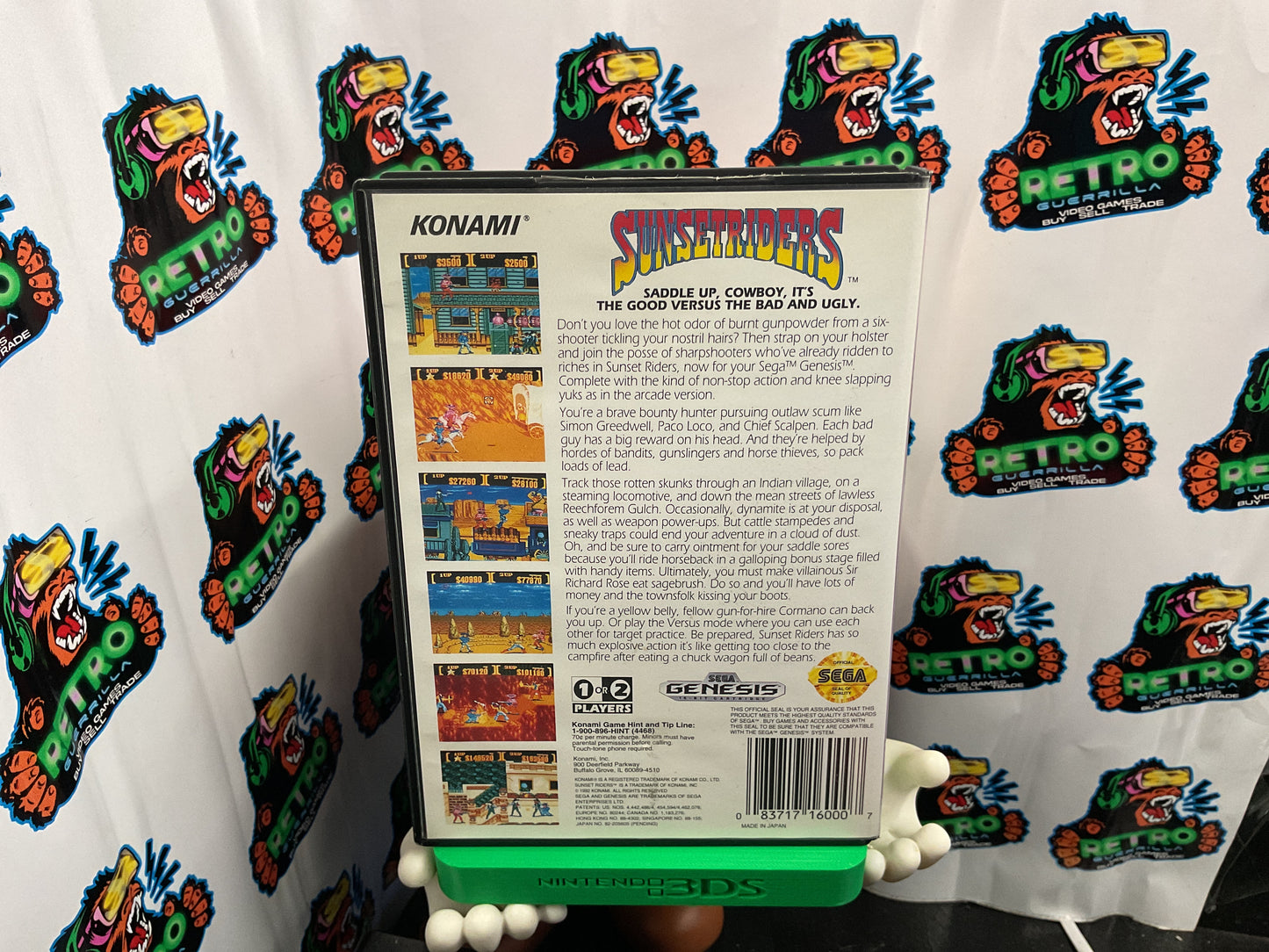 SEGA Genesis SunsetRiders